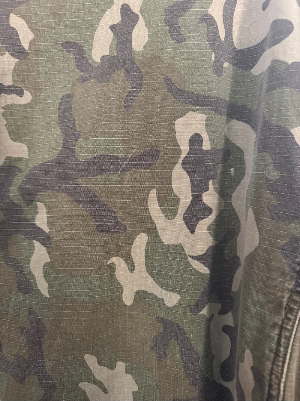 Billabong Camo M-65 Military Field Jacket XL Utility Cargo Oversized Streetwear - Picture 16 of 16